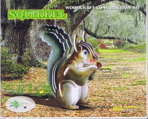 Squirrel, Woodcraft Construction Kit (1)